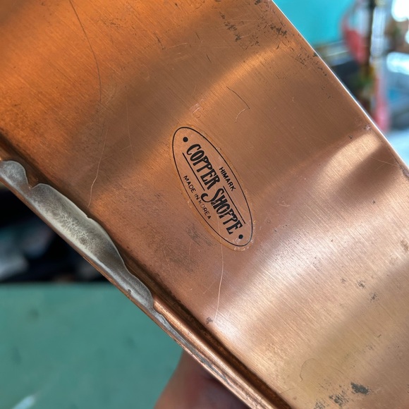 Vintage copper ceramic spice jar set wall mount shelf with rack mcm mid century - Picture 15 of 15